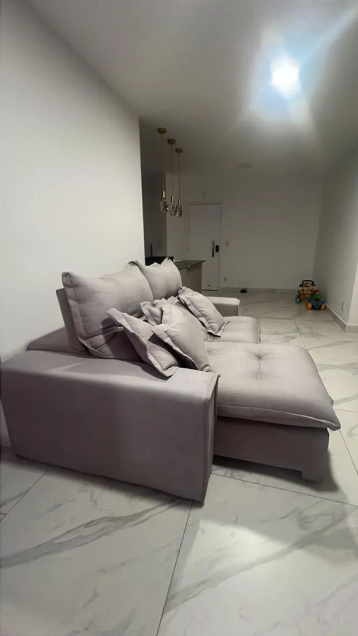 Sofá cinza claro  - Foto 3