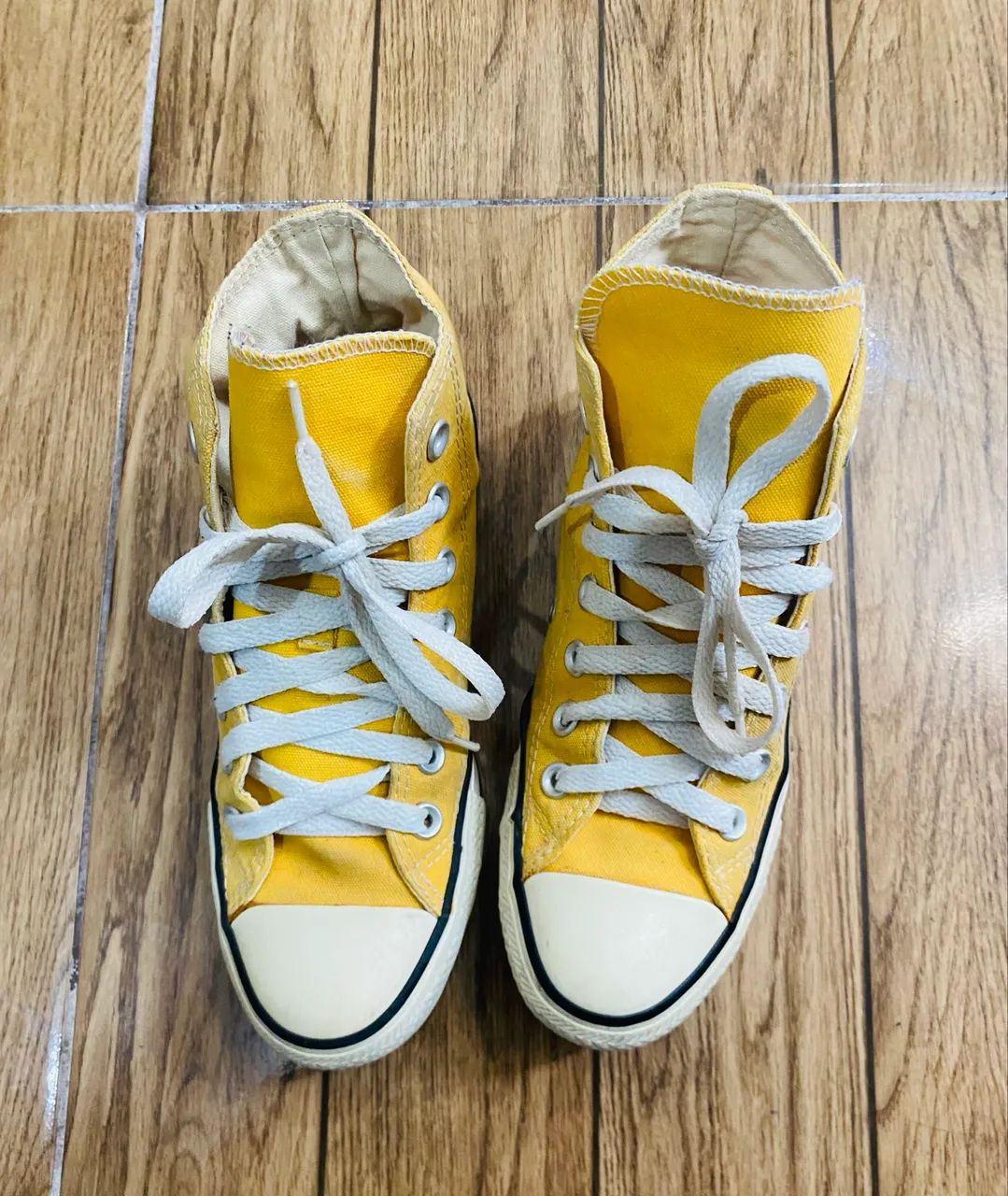 Converse chuck taylor amarelo 34 - Foto 3
