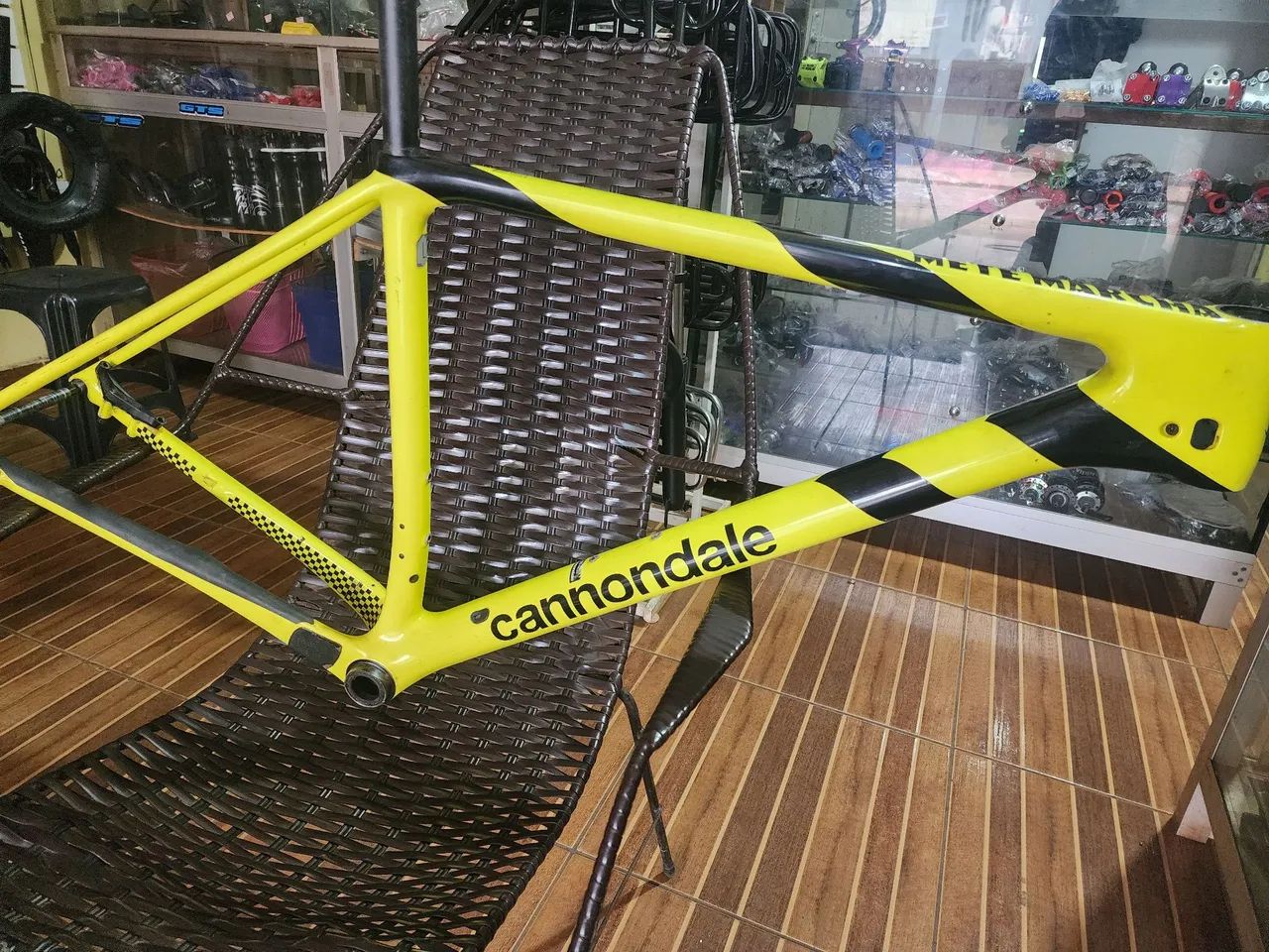 Quadro cannondale carbono FSi 19 leia todo anúncio - Ciclismo