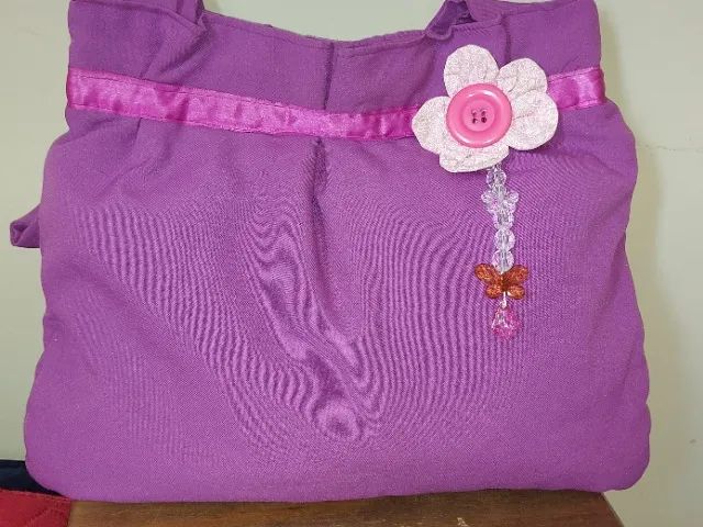 Bolsa de Ombro Lilás - Foto 3
