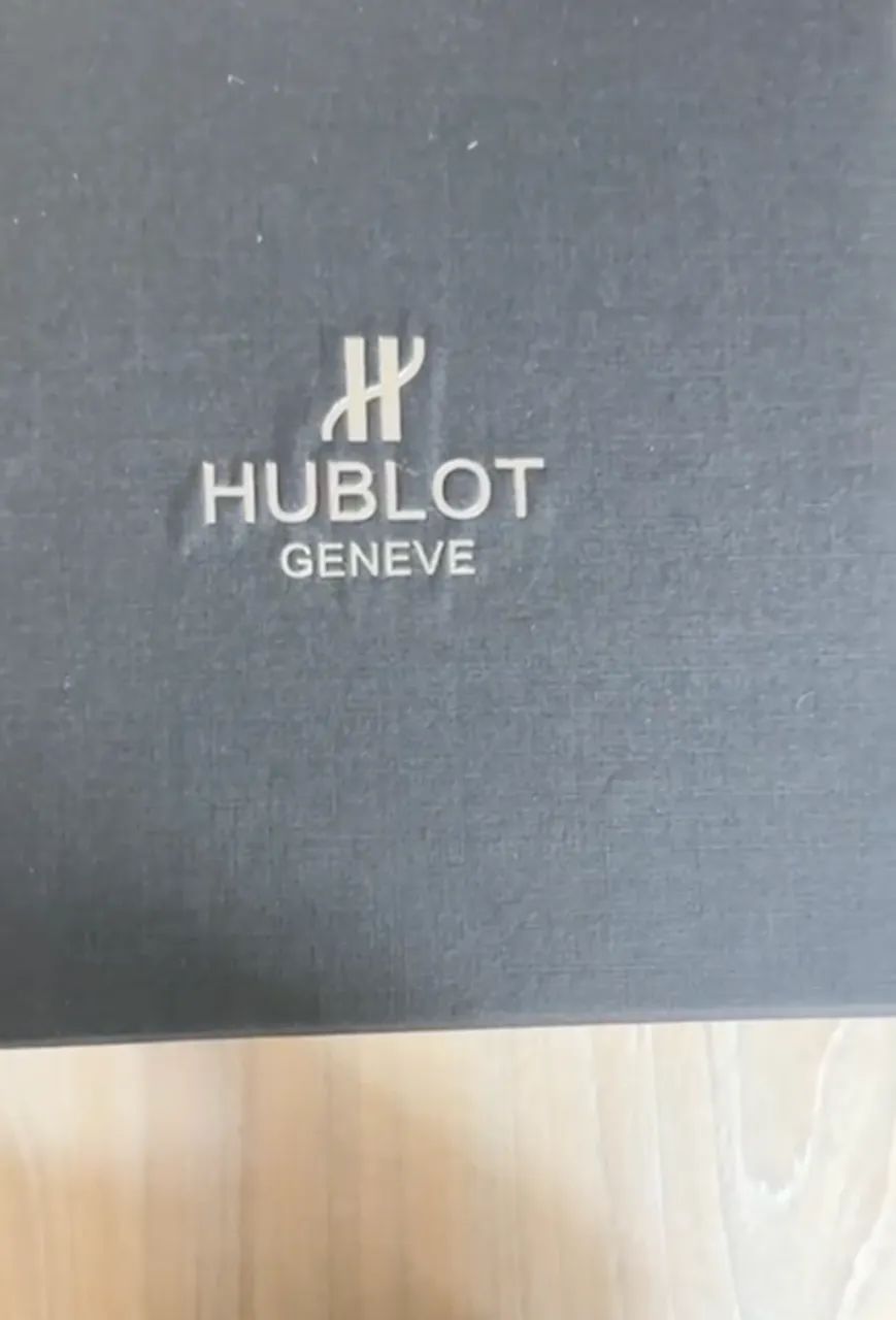 Caixa Hublot Preta de luxo Completa - Foto 5