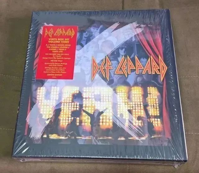 Def Leppard Vinyl Collection Volume 3 Box com 9 LPs vinil - Foto 2