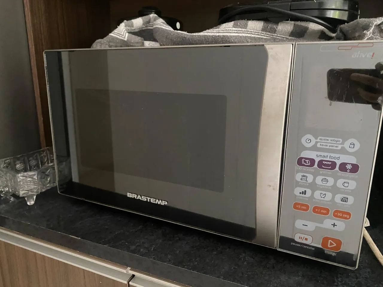 Microondas Brastemp ative