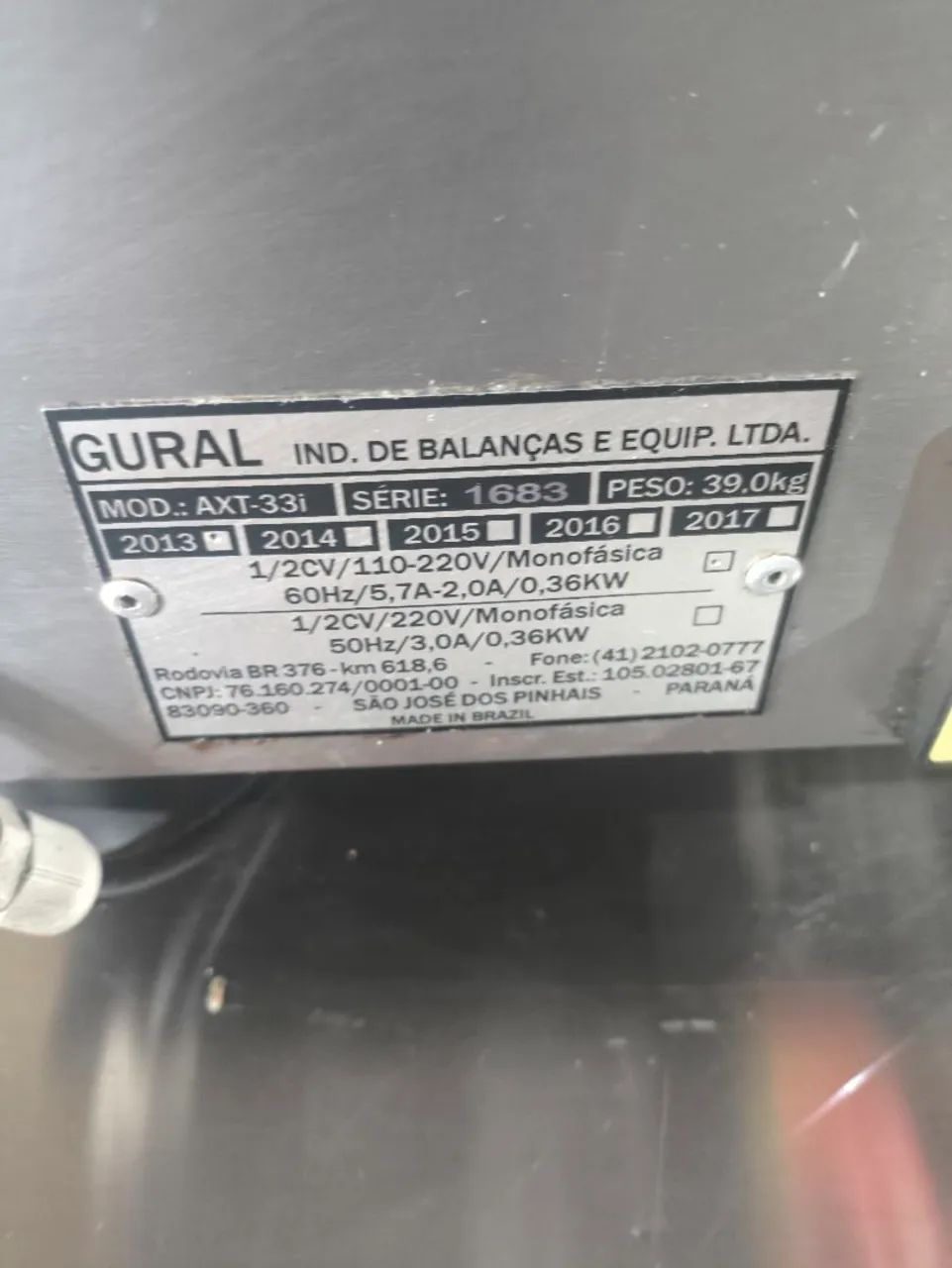 Máquina de fatiar Rural automática bivolt funcionando perfeitamente e muito conservada. - Foto 3