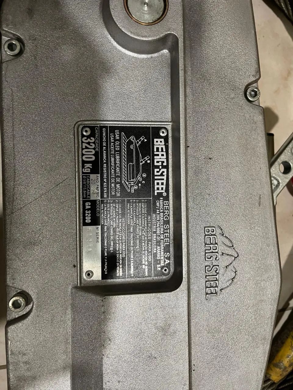 Tifor da marca berg-steel 3200kl - Foto 2