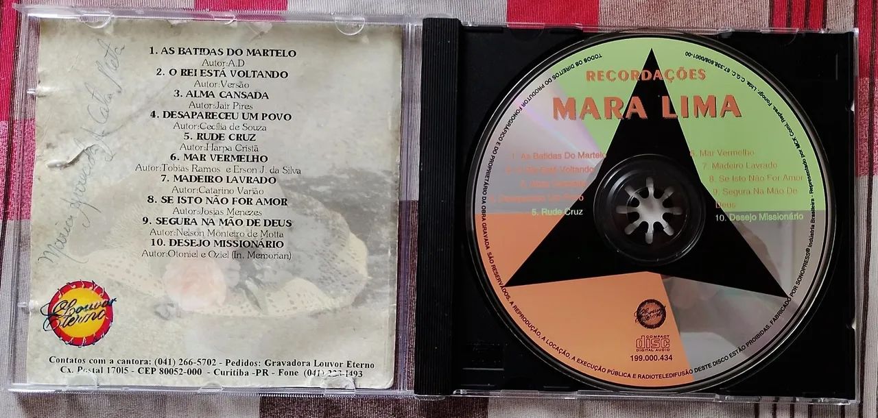 Cd Mara Lima Recordações Vol 1 - Foto 2