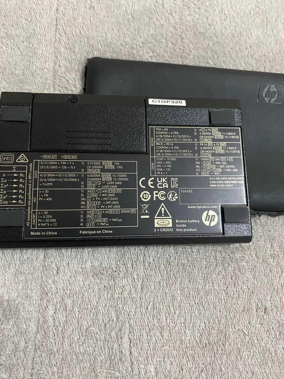 Calculadora HP 12c - Gold Original  - Foto 3