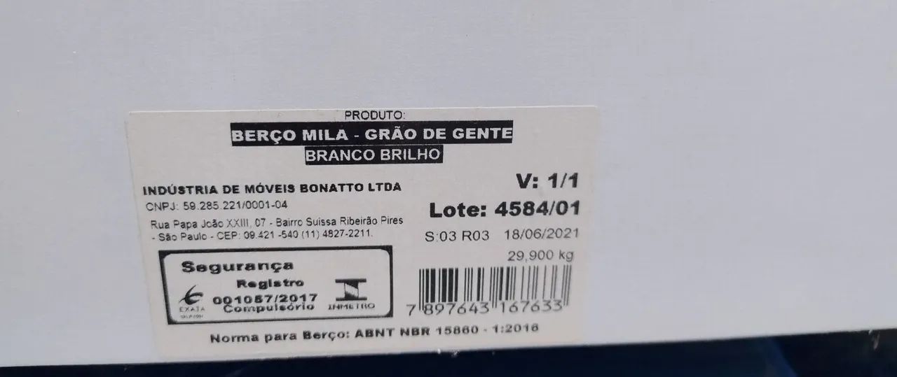 Berço Mila(grão de gente) - Foto 5