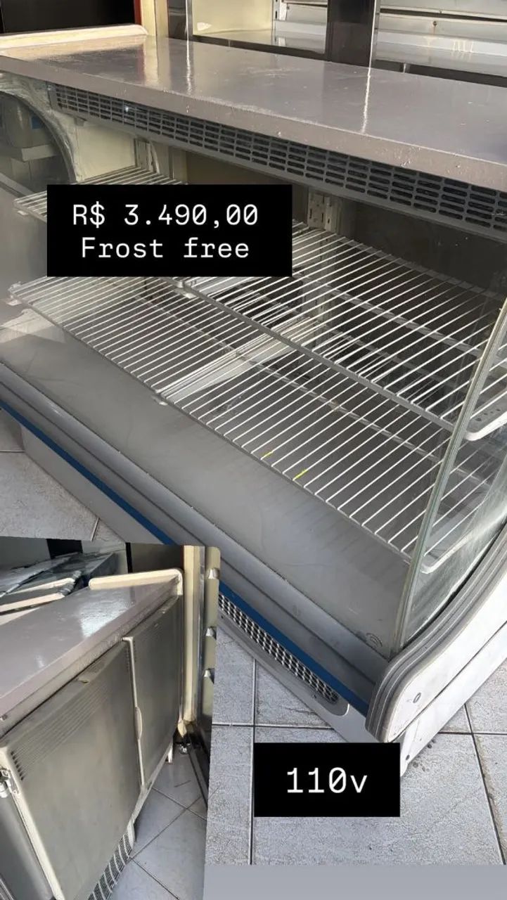 Balcão pra torta gelada 
