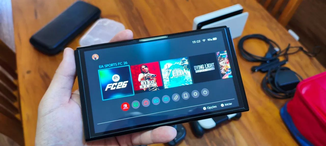 Nintendo Switch OLED Desbloqueado  - Foto 3