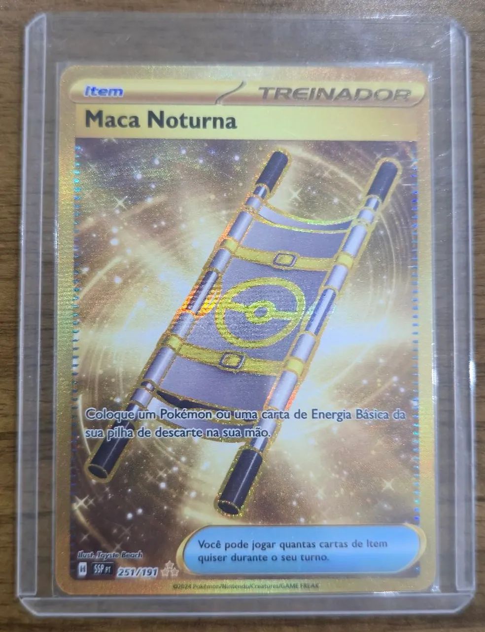 Carta Pokemon - Maca Noturna (251/191)
