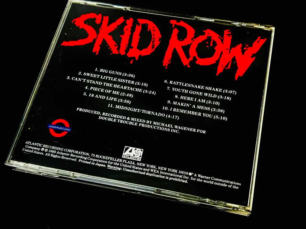 CD Japonês Skid Row - Primeiro Álbum (Importado - Foto 2