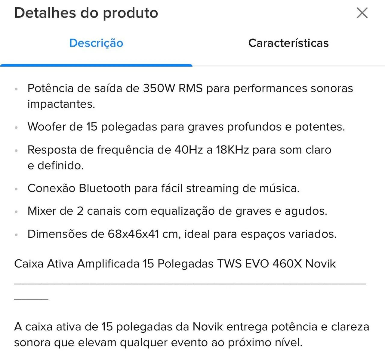 Caixa de som Novik - Foto 2