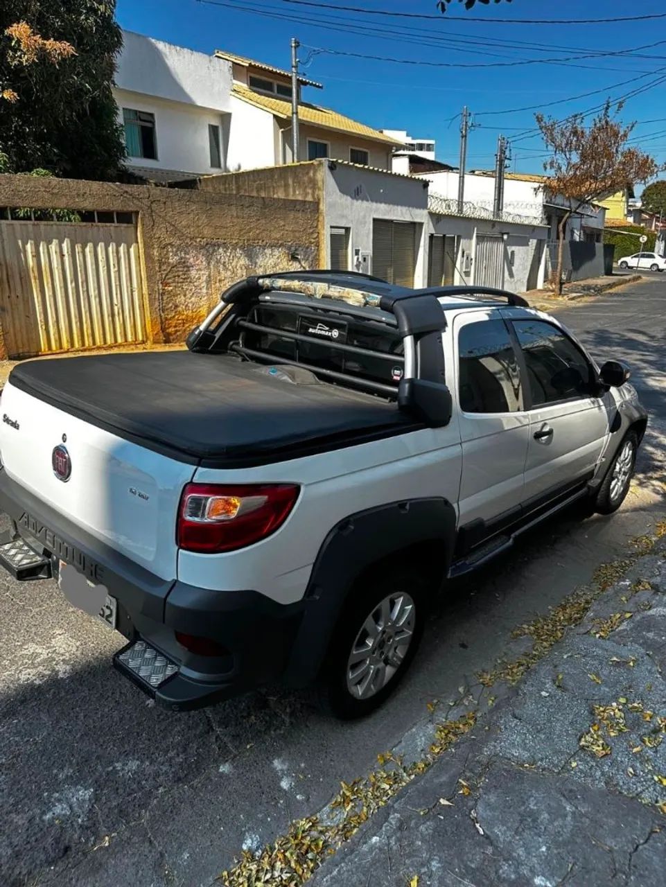 Fiat Strada Adv.1.8 16V Dualogic Flex CD 2015 - Foto 4