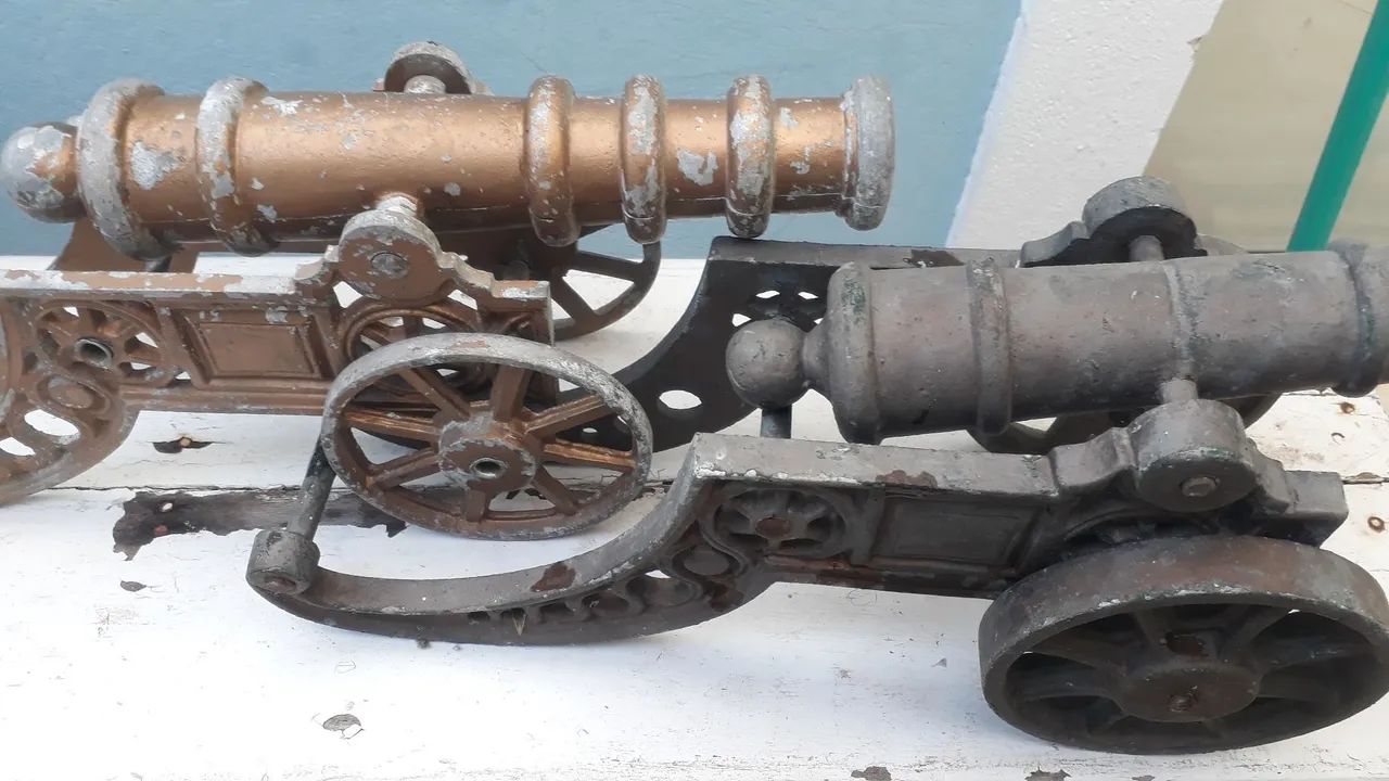 Canhões antigos  - Foto 2