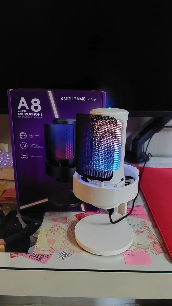 Microfone Fifine A8, Com Caixa