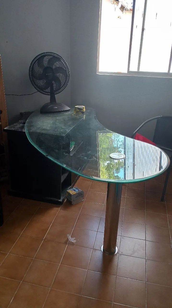 Mesa de escritório antiga 