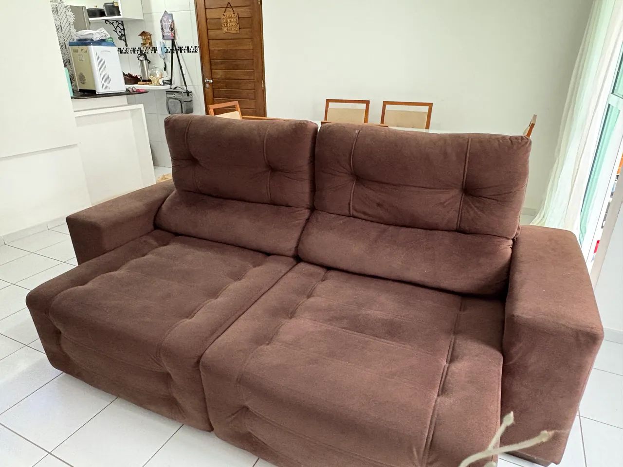 Sofá retrátil e reclinável 2 lugares - Sofisticação e Conforto 