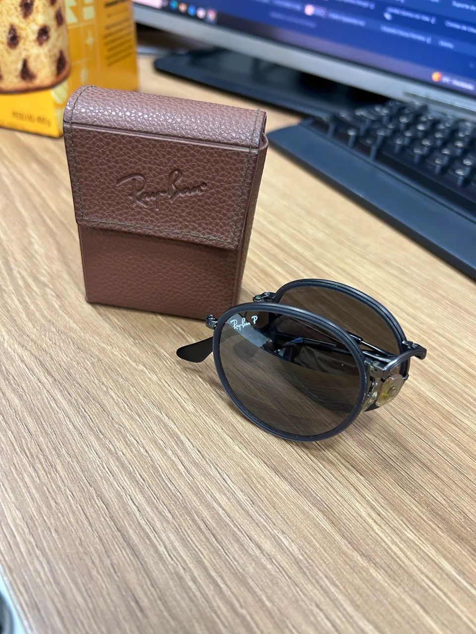 Óculos Ray Ban dobrável  - Foto 2