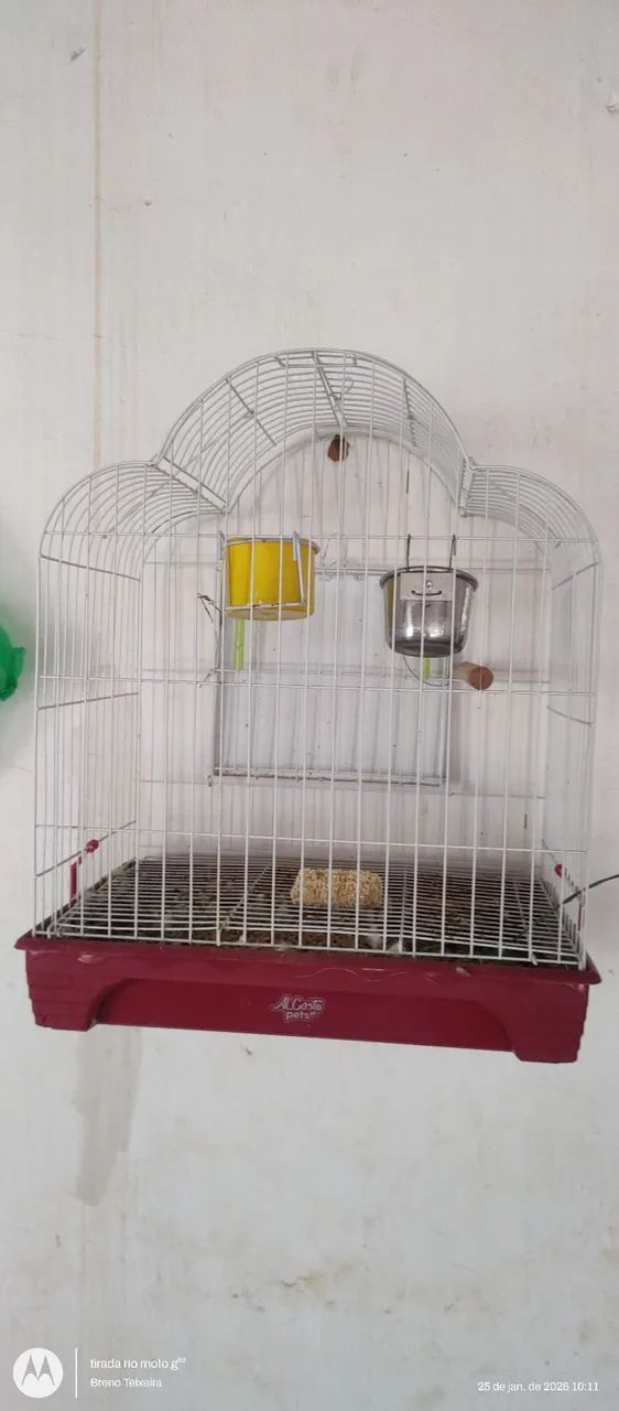 Vendo 2 gaiolas de 0,40/0,40 cm - Foto 2