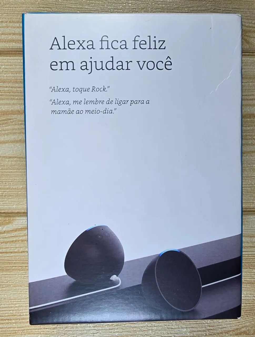 Echo Pop Alexa Preta Amazon + Caixa Original + Capa de Silicone Mission. - Foto 3
