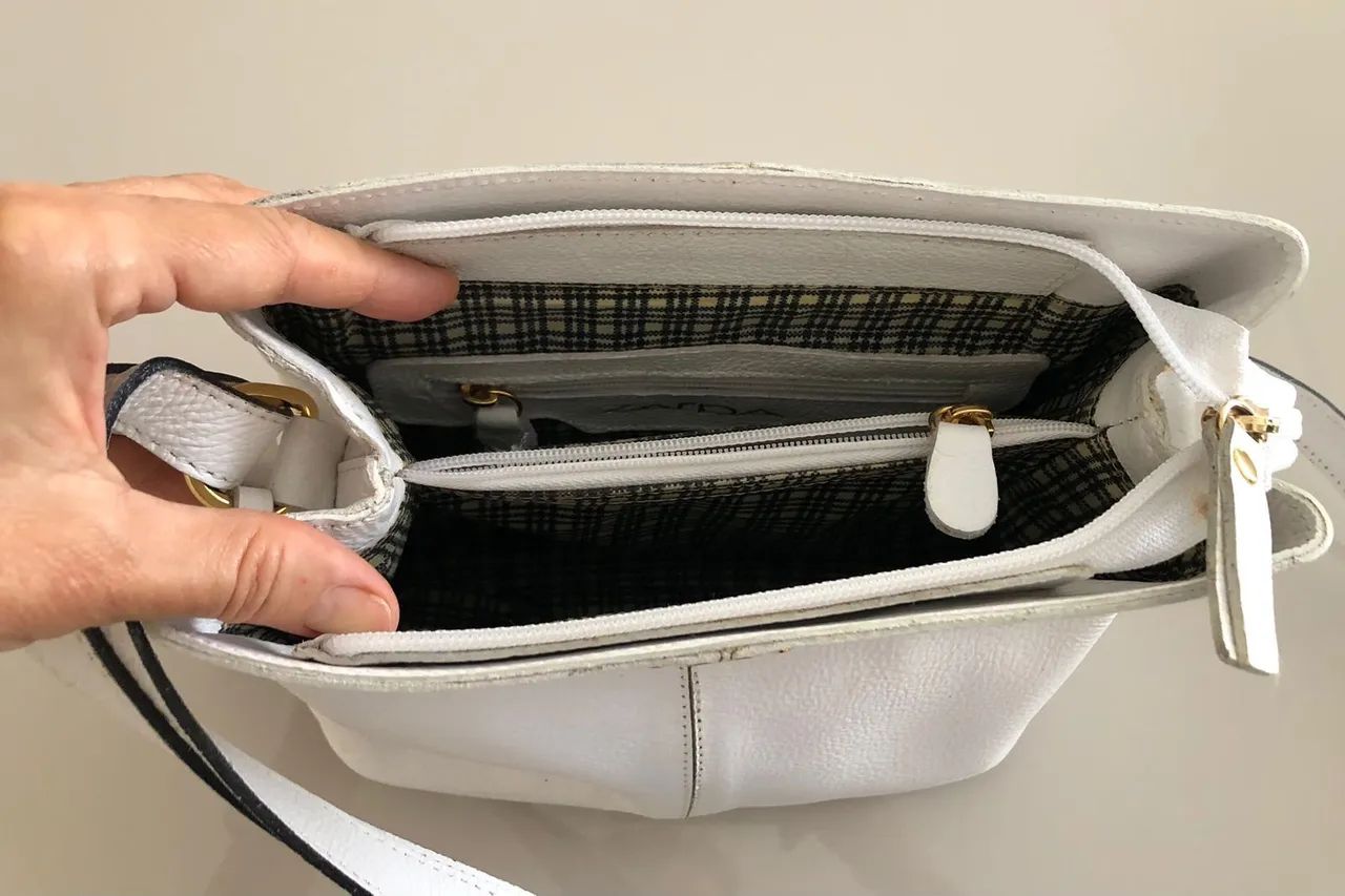 Bolsa de Couro Legítimo ZARPA - Foto 2