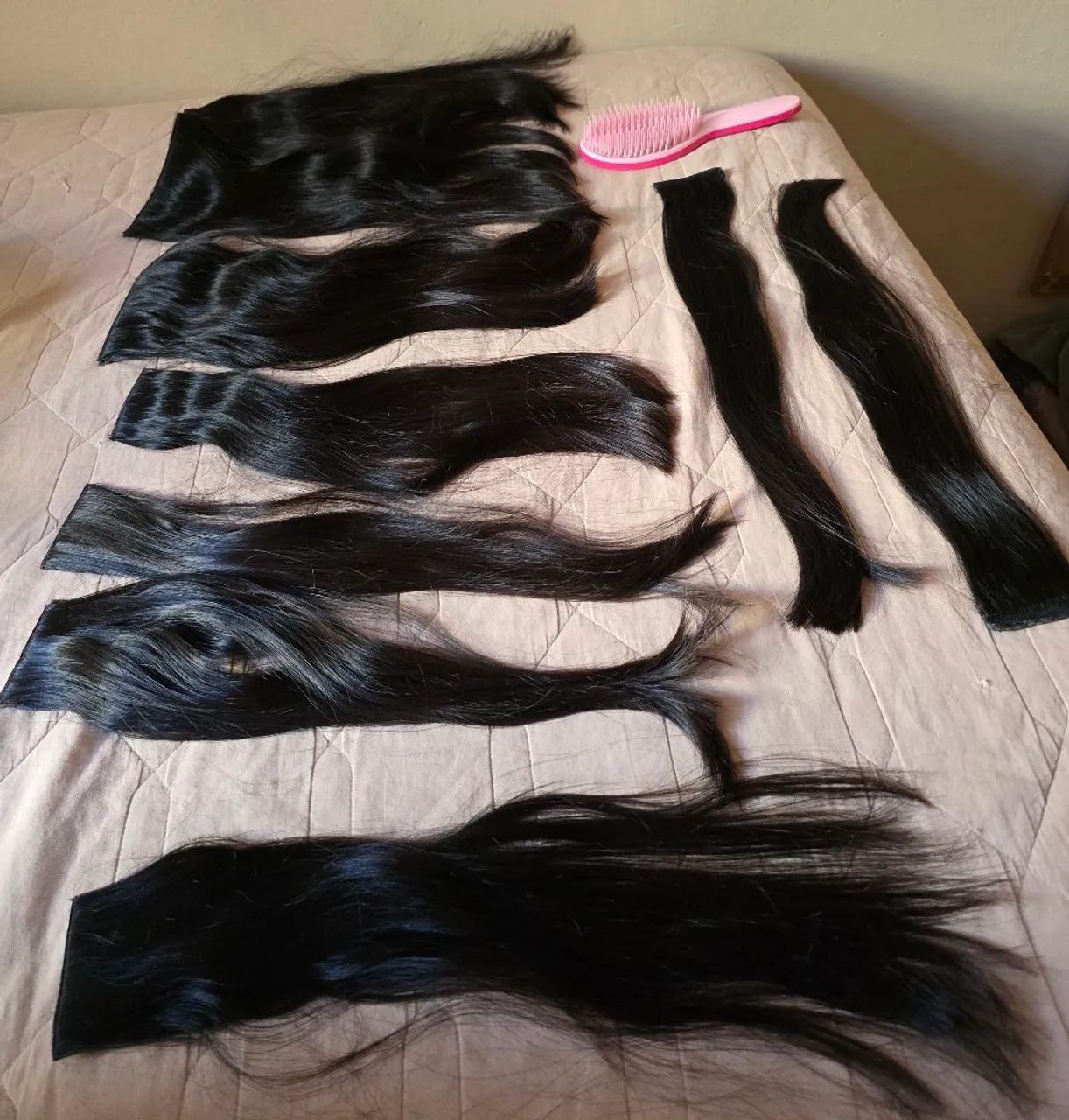 Mega hair de fita adesiva - Castanho escuro - Foto 2