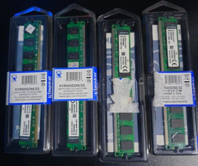 Memoria 8 GB 2x4 DDR2 800