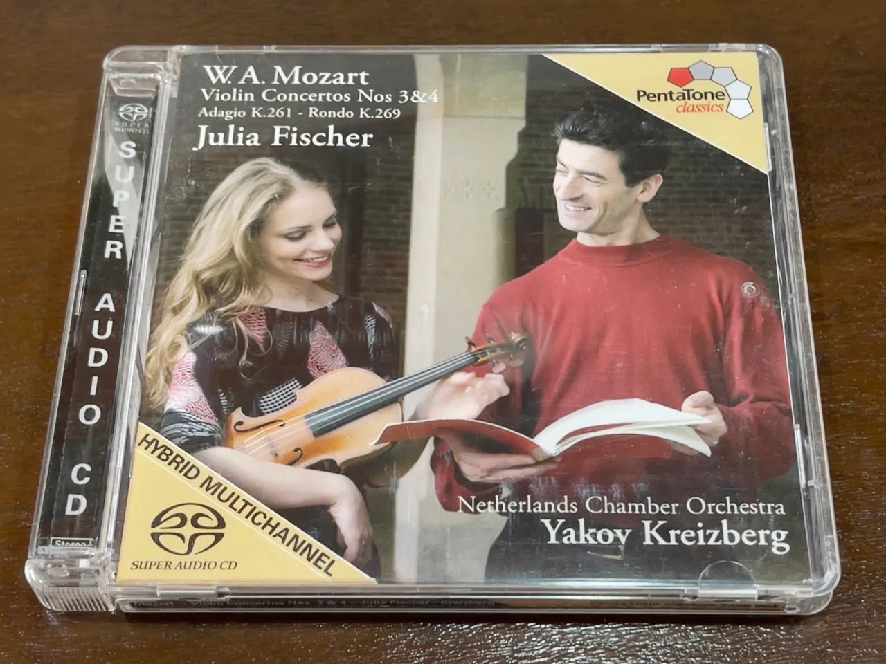 その他 Digital concerto [CD] SACD Julia Fischer Mozart Violin Concertos 3 e 4 Pentatone