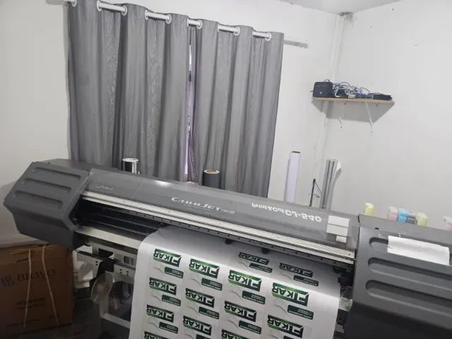 PLOTTER ROLAND CJ-540 COM IMPRESSÃO E RECORTE
