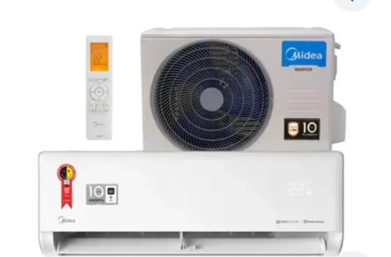 Split midea inverter barbada  18.000 btus 
