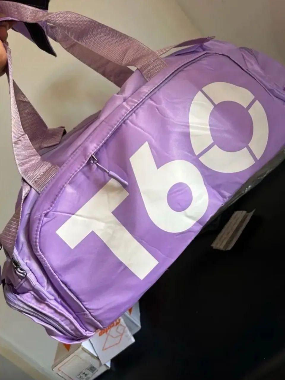 Mochila Esportiva T60 com Bolso para Tênis - Foto 3