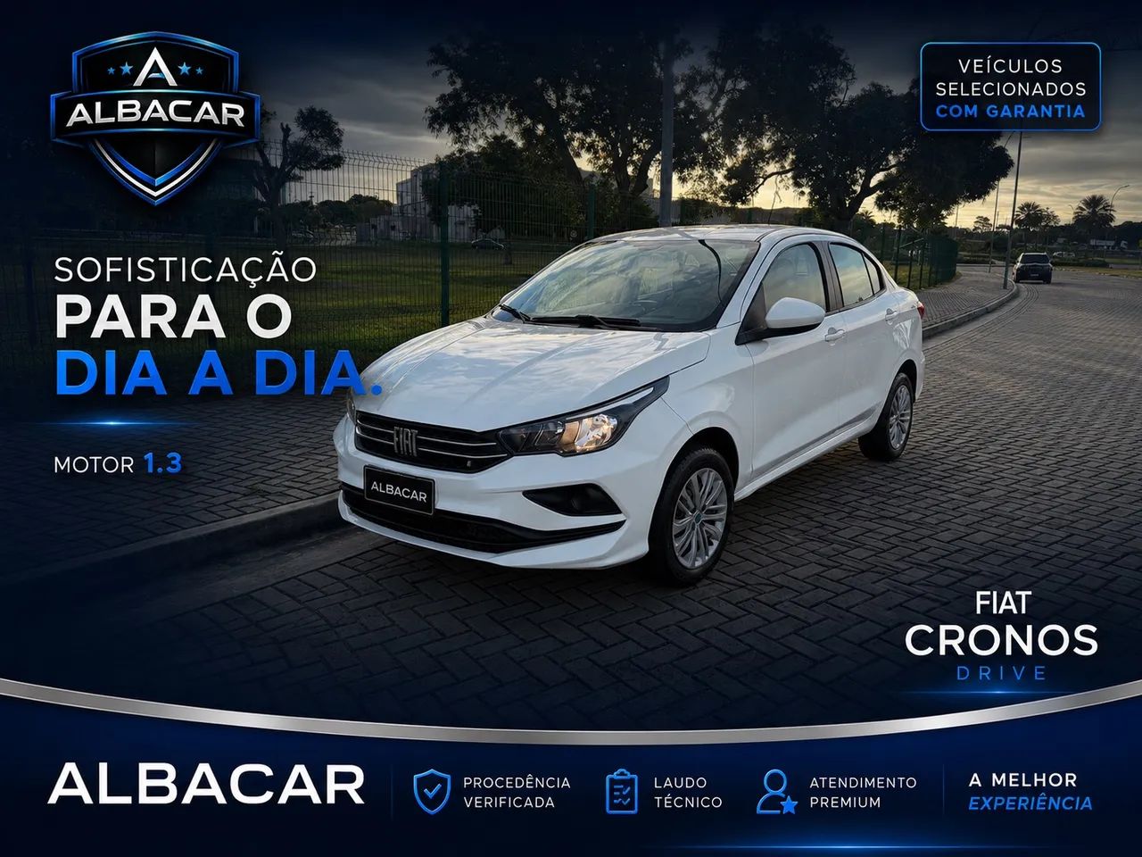 Fiat Cronos Drive 1.3 8V Flex 2024 - Foto 2