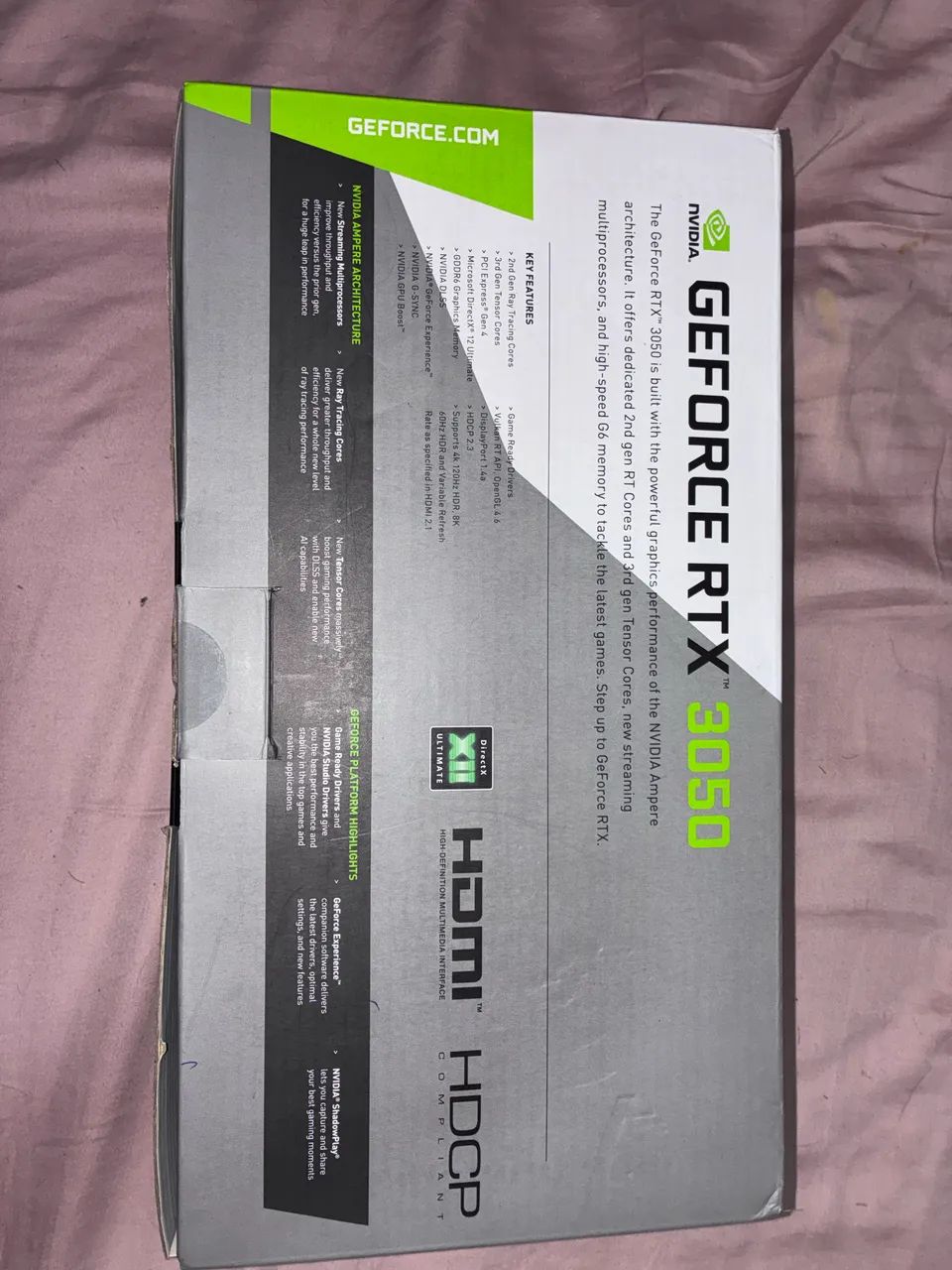 RTX 3050 8GB PNY (Com Caixa)  Placa impecável.