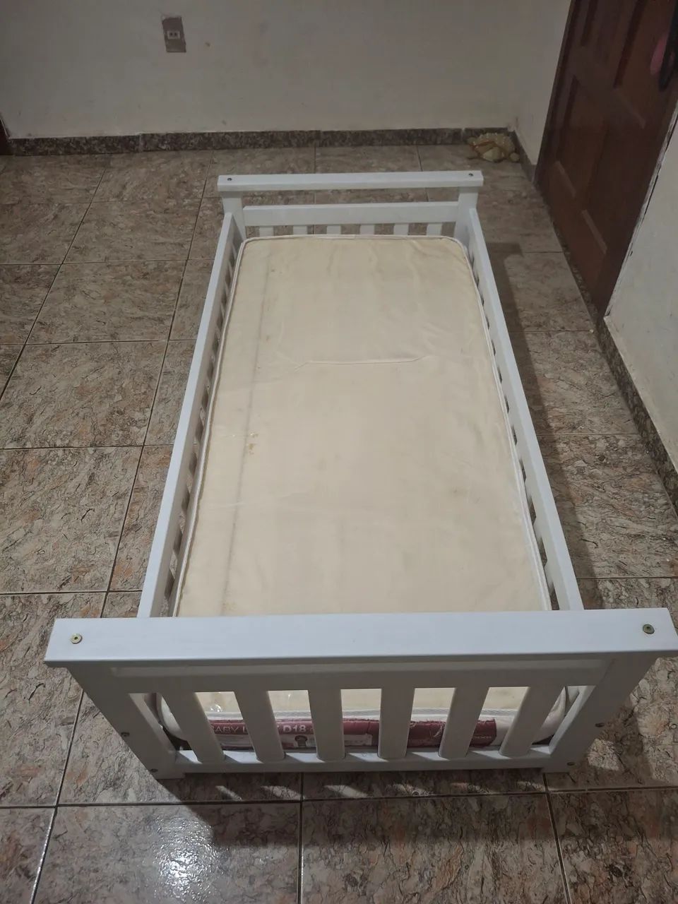 cama infantil/ colchão  - Foto 2