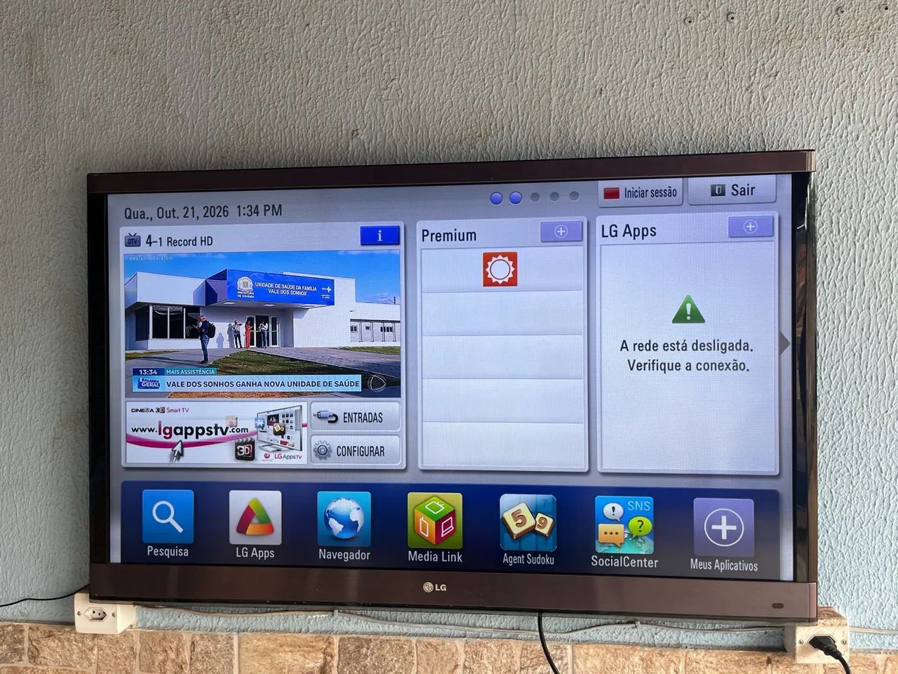 Vendo uma tv LG 47 polegadas, não é smart  - Foto 2