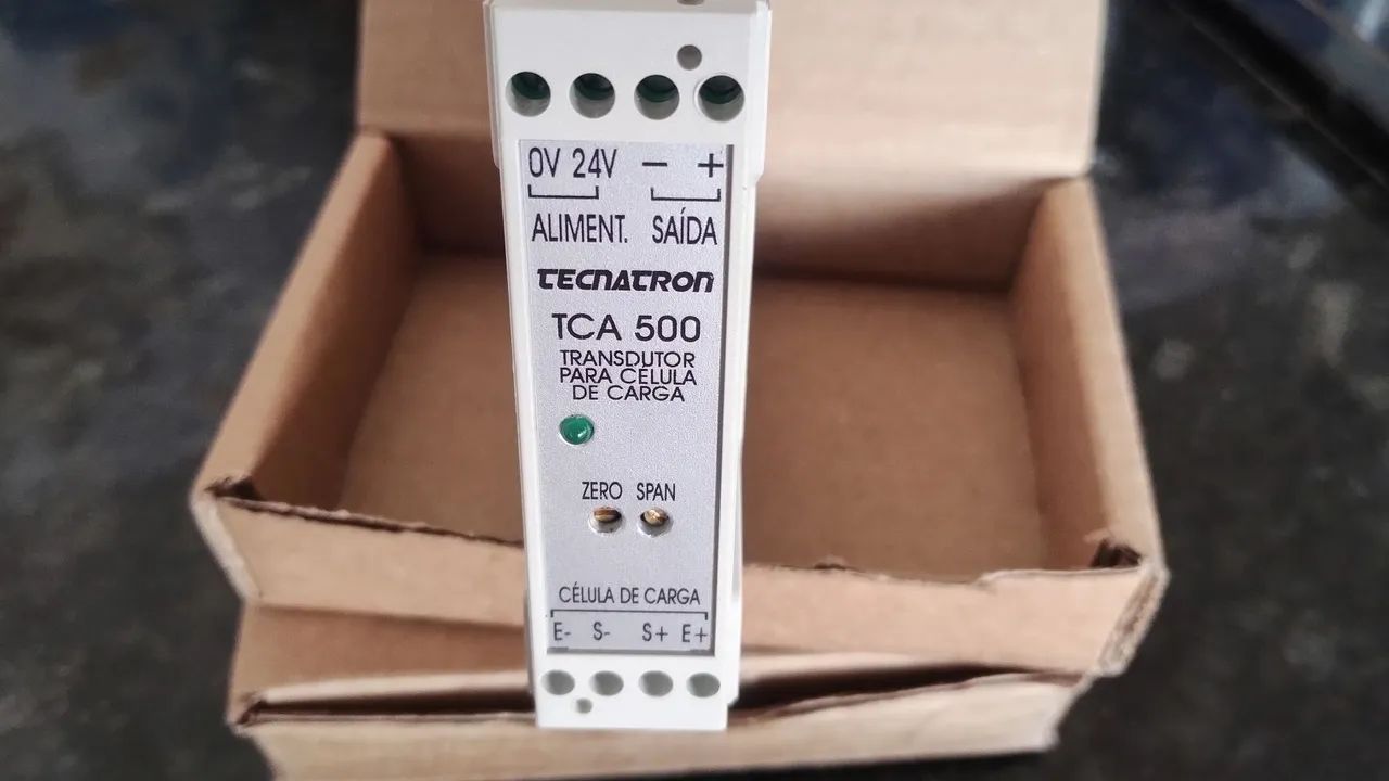 Transdutor célula de carga TCA 500 tecnatron 