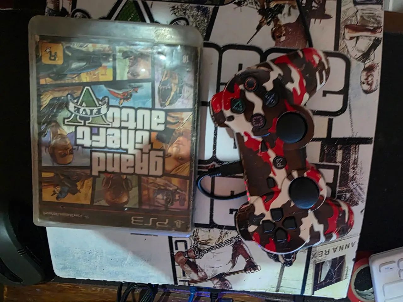 PlayStation 3 completo com dois controles  - Foto 4