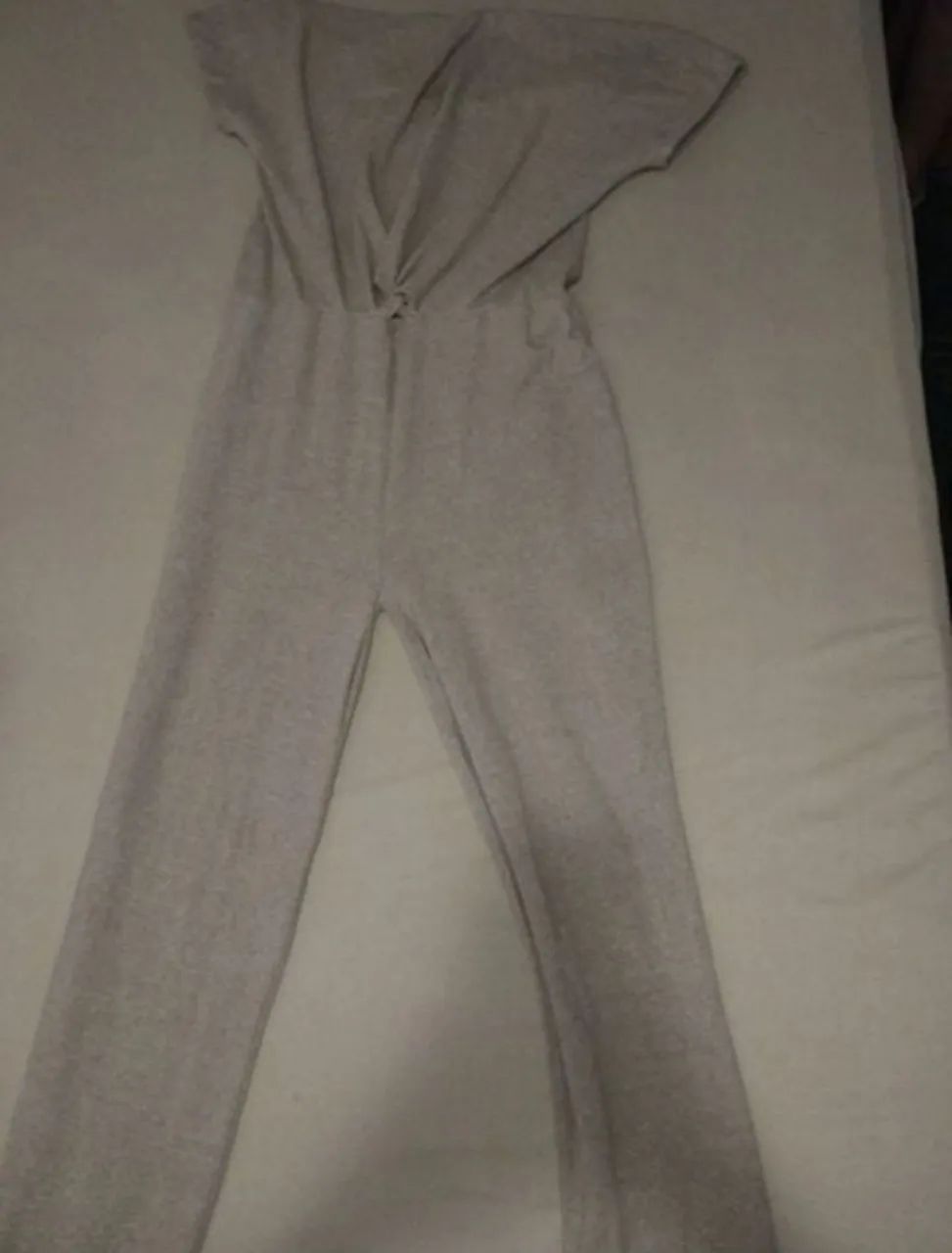 Macacão Feminino Bege P