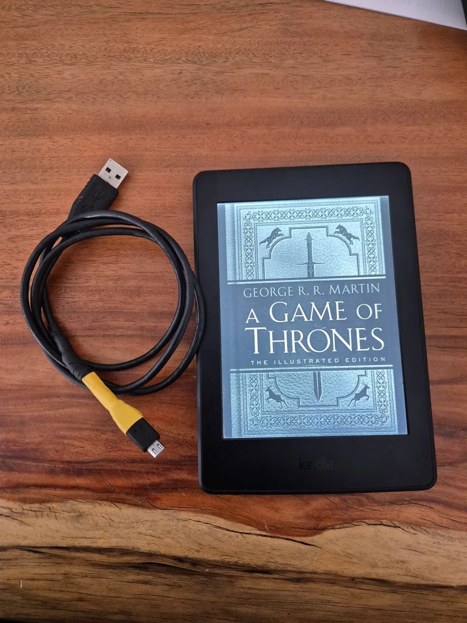 Kindle Paperwhite 7 com Iluminaçao