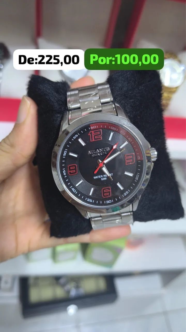 Relógio Atlantis Masculino Original