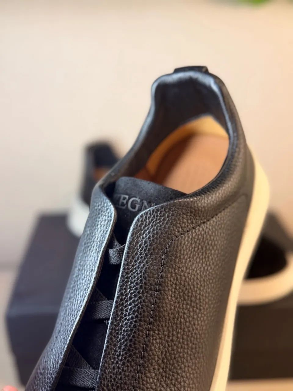 Tênis Zegna triple stitck - Foto 3