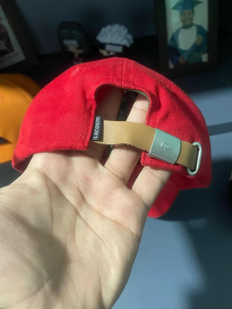 Boné Lacoste original fitinha de couro  - Foto 3