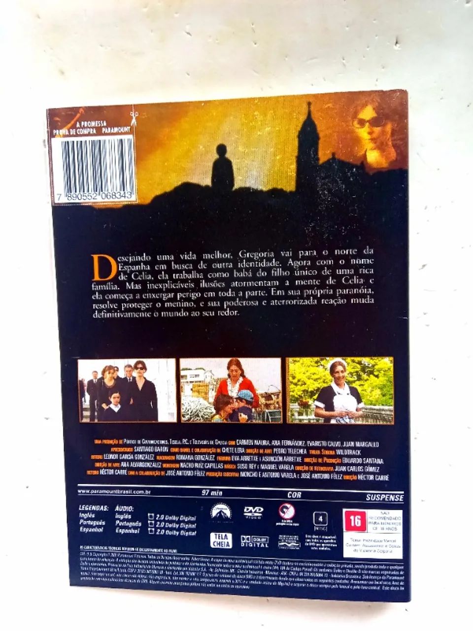 A promessa dvd filme terror original  - Foto 4