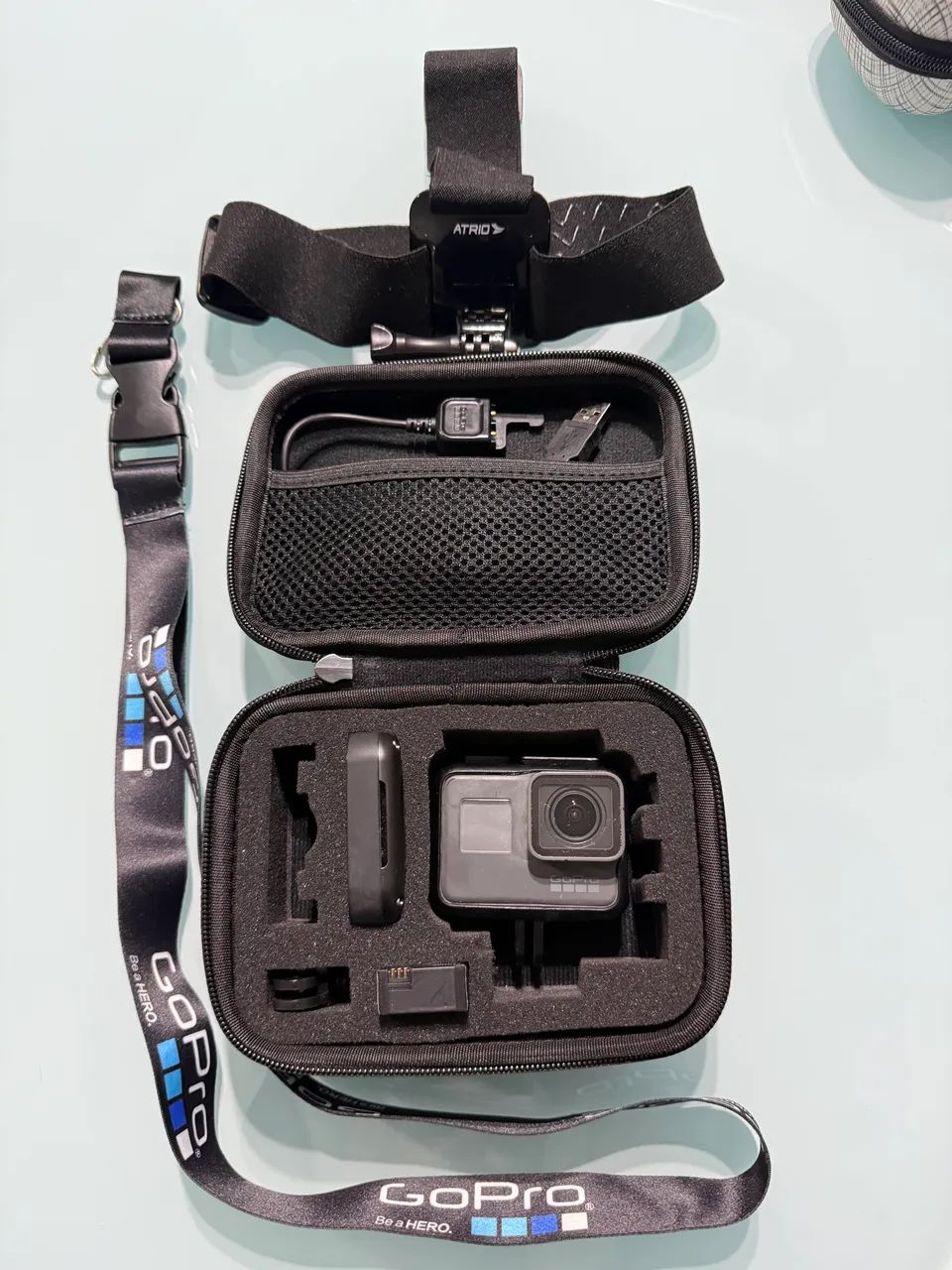 Go pró Hero 6 com acessórios. - Foto 2