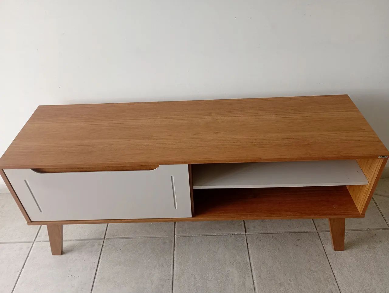 Rack para TV - cinamomo/offwhite  - Foto 4