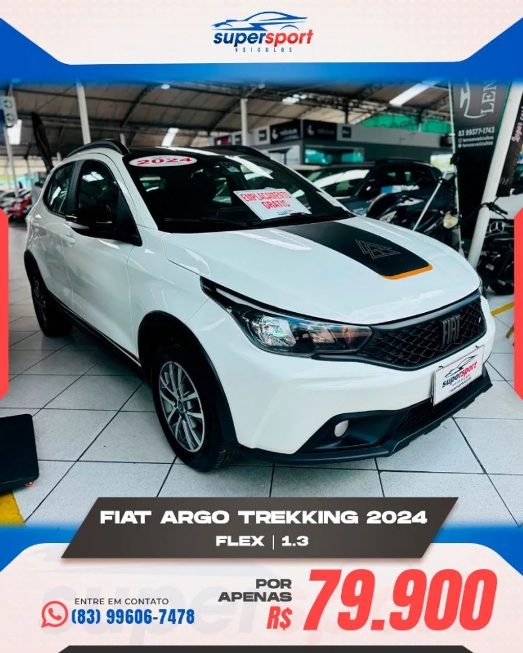 Fiat Argo Trekking 1.3 8V Flex 2024