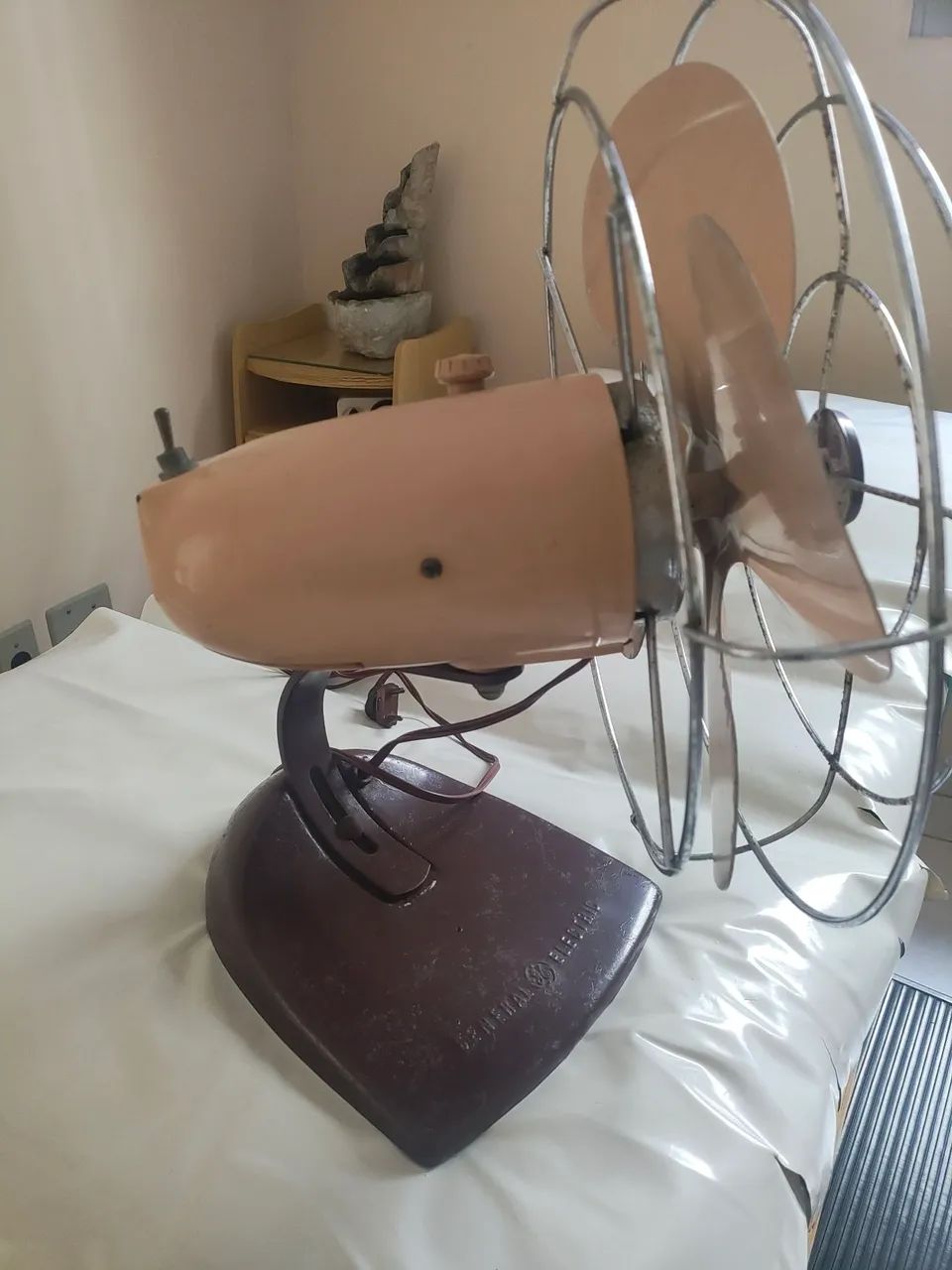 Ventilador GE mesa antigo - Foto 2