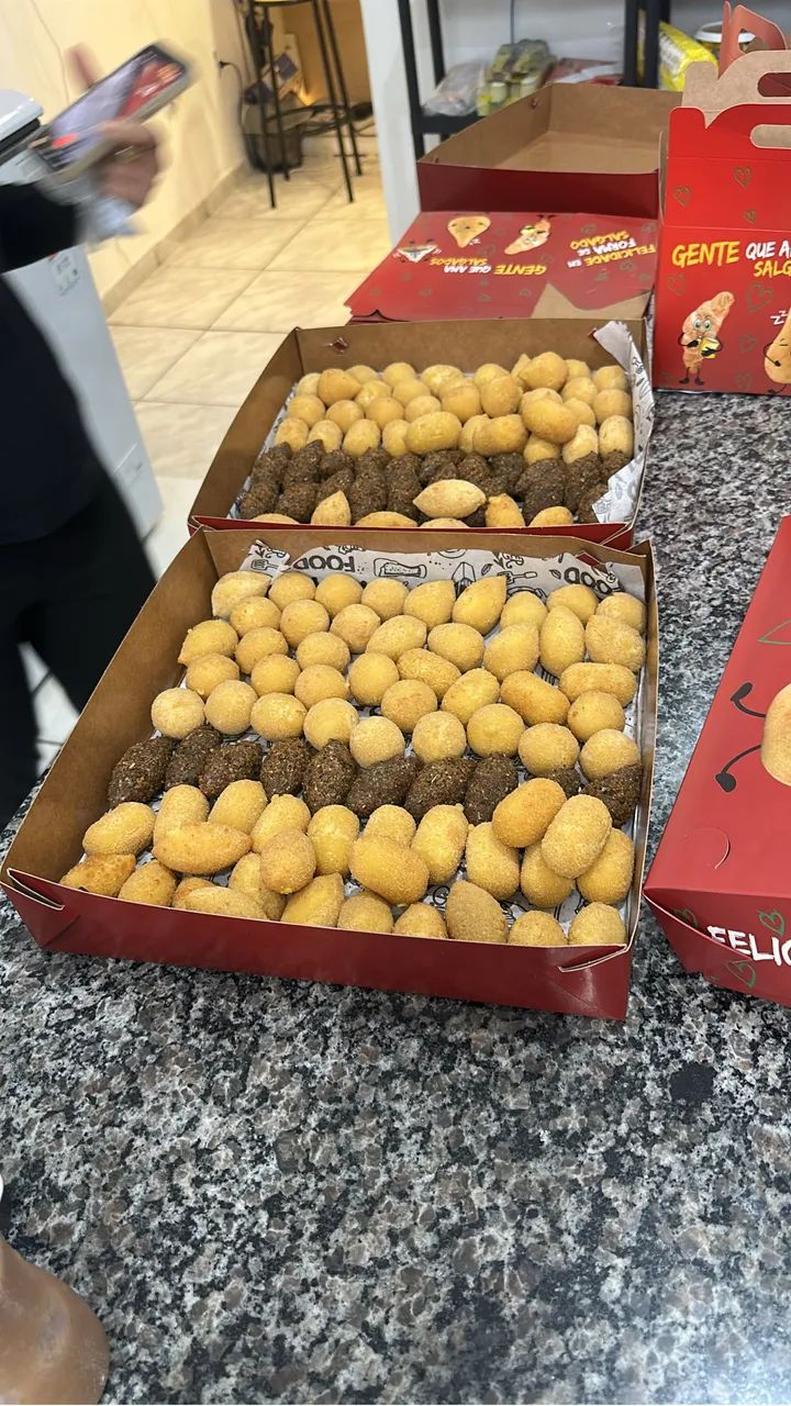 FRITAMOS SALGADOS NA SUA FESTA | SALGADINHOS QUENTINHOS NA HORA!  - Foto 2