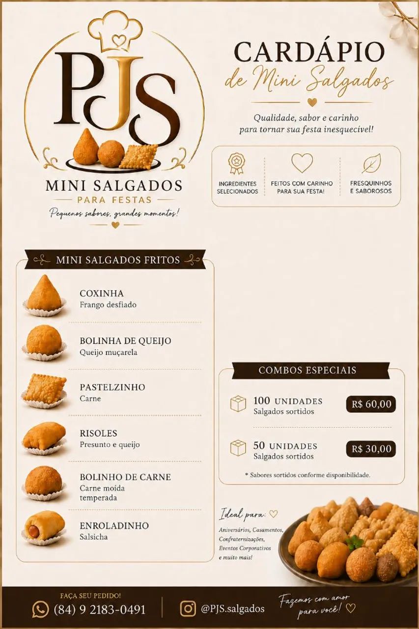 Salgados para sua festa  - Foto 5